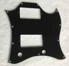 For US Gibson SG Standard Style Full Face Guitar Pickguard Scratch Plate,Black - £7.30 GBP