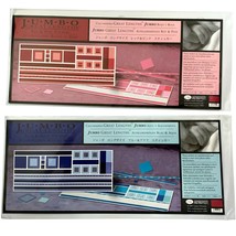 Creative Memories Jumbo Great Lengths PAIR "Blue & Aqua" & "Red & Pink" Stickers - £9.40 GBP