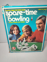 Vintage 1977 Spare-Time Bowling Dice Game Complete Lakeside Games - BOX ... - $254.87 MXN