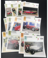 Lot of 40 Vintage Alfa Romeo Italian Atlas Editions Classic Cars Info Sp... - $12.19