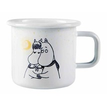 Moomin Winter Romance white Enamel Mug 3,7 dl *NEW - £13.32 GBP