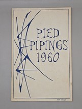 Pied Pipings Of The Poets CLUB-1960-Don Hadley-Indiana State Teachers College - £45.06 GBP