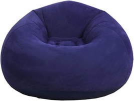Inflatable Bean Bag Chair,Inflatable Lazy Sofa Couch Bean Bag Chair for, Outdoor - £30.71 GBP