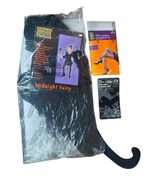 Totally Ghoul Midnight Fairy Halloween Costume Womens L 12-14 Black Goth... - €18,70 EUR