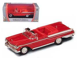 1957 Mercury Turnpike Cruiser Red 1/43 Diecast Car Model by Road Signature - £16.71 GBP