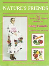 Natures Friends Easy Punch Embroidery Original Russian Iron on Transfer ... - $13.99