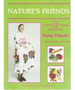 Natures Friends Easy Punch Embroidery Original Russian Iron on Transfer ... - $261.89 MXN