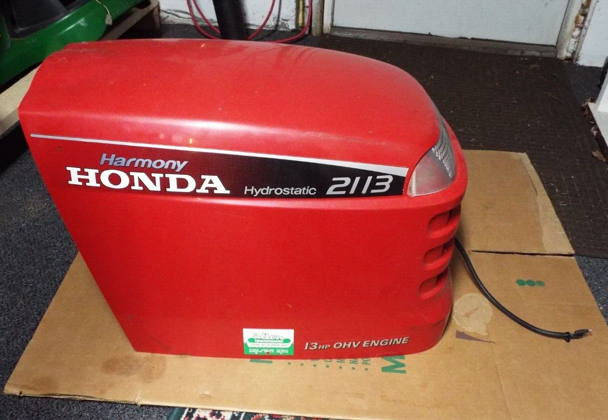 HONDA HARMONY 2113 LAWN TRACTOR HOOD WITH HEADLIGHTS