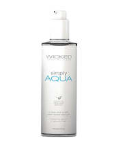 Wicked Sensual Care Simply Aqua Water Based Lubricant - 4 oz - £24.18 GBP