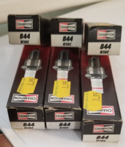 LOT OF Six 6 Copper Plus Champion Spark Plugs  844  H10C - $25.45