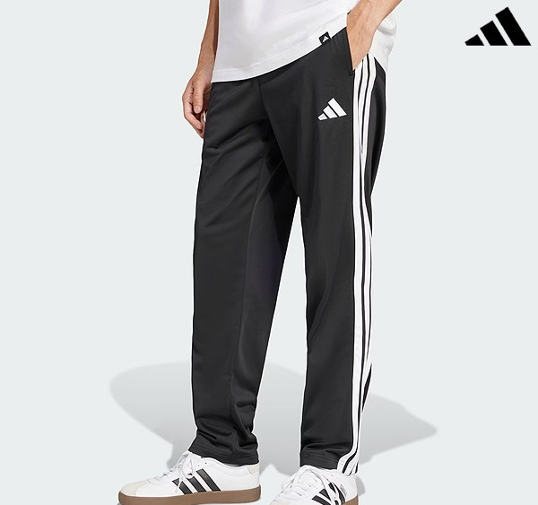 adidas 3S Tricot Open Hem Track Pants Men&#39;s Sports Pants Training AsiaFi... - $62.91