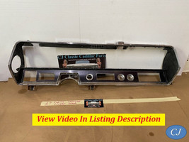 67 Cadillac Fleetwood DASH INSTRUMENT CLUSTER SPEEDO GAUGES RADIO BEZEL ... - $406.59 CAD