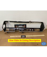 67 Cadillac Fleetwood DASH INSTRUMENT CLUSTER SPEEDO GAUGES RADIO BEZEL ... - $407.03 CAD