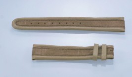Fossil Unisex Vanilla W / Beige Leder Ersatz Uhr Band 18mm - £3.94 GBP