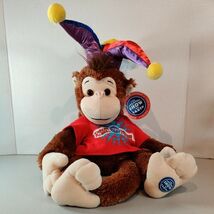 2001 Barnum &amp; Bailey Ringling Greatest Show Circus Jester Monkey 20&quot; Plu... - $22.61 CAD