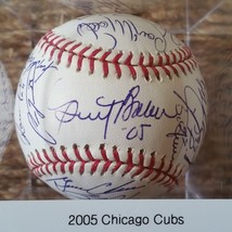 2005 Chicago Cubs Team Signed Autographed Official Major League (OML) Baseball - £156.61 GBP