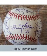 2005 Chicago Cubs Team Signed Autographed Official Major League (OML) Ba... - £156.36 GBP
