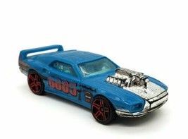 Hot Wheels A Reyna Rivited Racing 6605 2011-12 Blue Car Vehicle Toy - $7.83