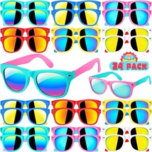 Kids Sunglasses Bulk 24Pack Kids Sunglasses Party Favor with UV Protection for B - £40.97 GBP