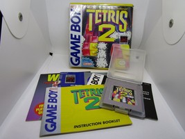 Tetris 2 Nintendo Game Boy CIB w/ Original Box / Manuals / Game / Case - £19.35 GBP