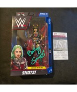 Shotzi Blackheart WWE Elite Series 95 Signed Autograph Figure JSA + Prot... - $2,730.24 MXN