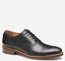 Johnston &amp; Murphy Black  Full Grain Conard 2.0 175th Anniversary Cap Toe... - €118,12 EUR