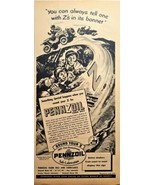 1944 PENNZOIL - 100% Pure Pennsylvania-Solider&#39;s Jeeps-Vintage Print Ad-... - €10,27 EUR