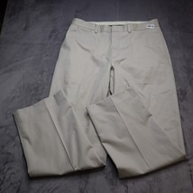 LL Bean Classic Fit Pants Mens 35 Khaki Casual Lightweight Preppy Men 35x31 - $29.68