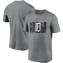 Detroit Tigers Mens Nike Dry Tryptich Logo Legend DRI-FIT S/S T-Shirt - ... - £19.53 GBP
