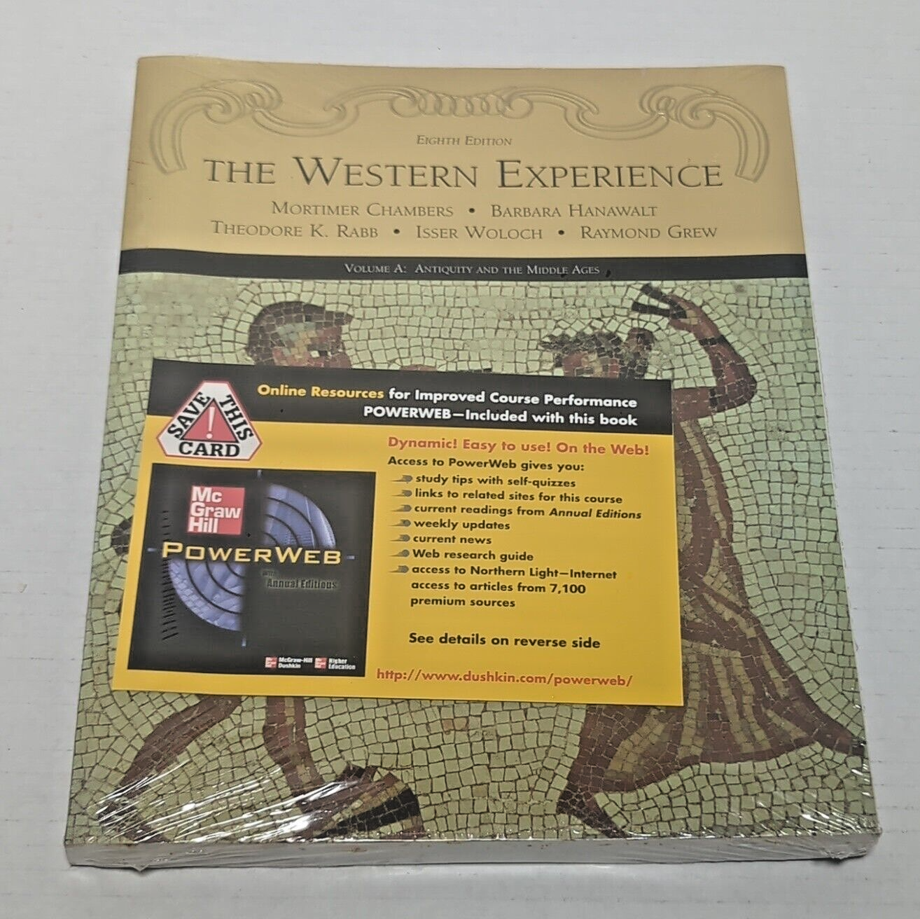 Primary image for THE WESTERN EXPERIENCE, VOLUME A, WITH POWERWEB By Mortimer Chambers & Barbara