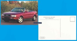 1994 AUDI CABRIOLET COLOR POST CARD - FACTORY ORIGINAL POSTCARD - NEW UN... - £7.72 GBP