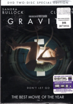 Gravity DVD 2 Disc Set / Sandra Bullock / Excellent Condition - $5.69