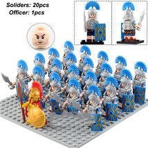 Ancient Greece Centurion + 20pcs Soliders Roman Army 21 Minifigures Lot - £17.31 GBP