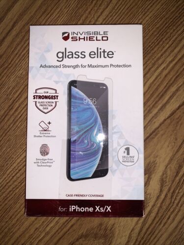 ZAGG Invisible Shield Glass Elite Screen Protector 2019 Apple iPhone XS/X - $9.99