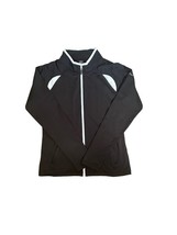 Wilson Staff Ladies Black / White Full Zip Golf Jacket Women’s Size Medium - £19.64 GBP