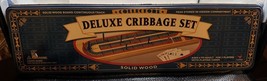 Cribbage: Deluxe Solid Wood Set Complete! - £7.07 GBP