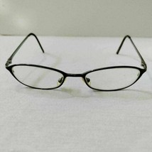 Ralph Lauren Rectangle Brown Metal Eyeglasses Eyeglass Frames 48-17-130 Italy - £17.93 GBP
