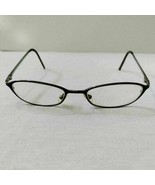 Ralph Lauren Rectangle Brown Metal Eyeglasses Eyeglass Frames 48-17-130 ... - £17.85 GBP