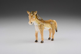 Donkey Faberge trinket box hand made by Keren Kopal w/ Austrian crystal - $72.52