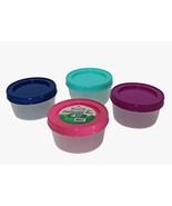 Twist Top Condiment Cups 4-Pack 7oz BPA-Free Lids Food Storage Containers - $9.89