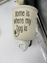 Scentsy Plug In Warmer Home is Where My Dog Is Home Decor - £12.59 GBP