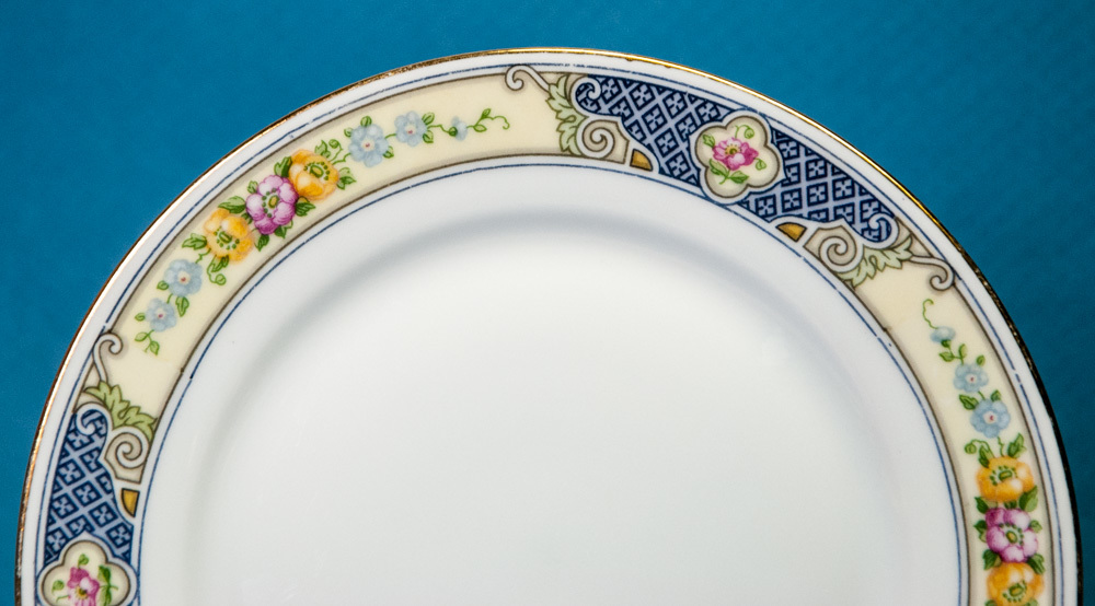 Bohemia Ceramic Cecil 6" Bread Plates Czechoslovakia 2164 48 Item image 2