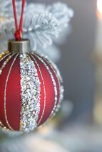 D3 Glass Decorative Hanging Christmas Ball Ornaments, Set 12 - $75.99
