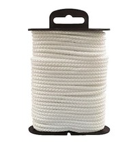 Koch Industries 5560411 Diamond Braid Polyester Cord White #4 1/8&quot; x 48 ft. - €15,46 EUR