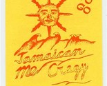 Jamaican Me Crazy Menu Heritage Landing St Charles Missouri  - £14.21 GBP