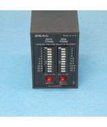 SSAC TDR4A11 Recycling Time Delay Relay ON First .1 to 102.3 Secs 120 VA... - €85,85 EUR