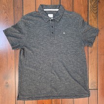 RAG &amp; BONE Polo Shirt Men&#39;s XL Standard Issue Interlock Grey Gray Golf C... - $24.70