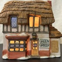 Dept 56 Green Grocer Dickens Village Lighted Christmas Decoration from 1984 - £31.47 GBP