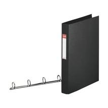 Esselte Standard A4 4 Ring Binder - Black  - $9.00