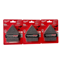 Milwaukee 48-80-5120 12 Medium Grit Mesh Sanding Sheets 12PK (3 count/36... - $29.69